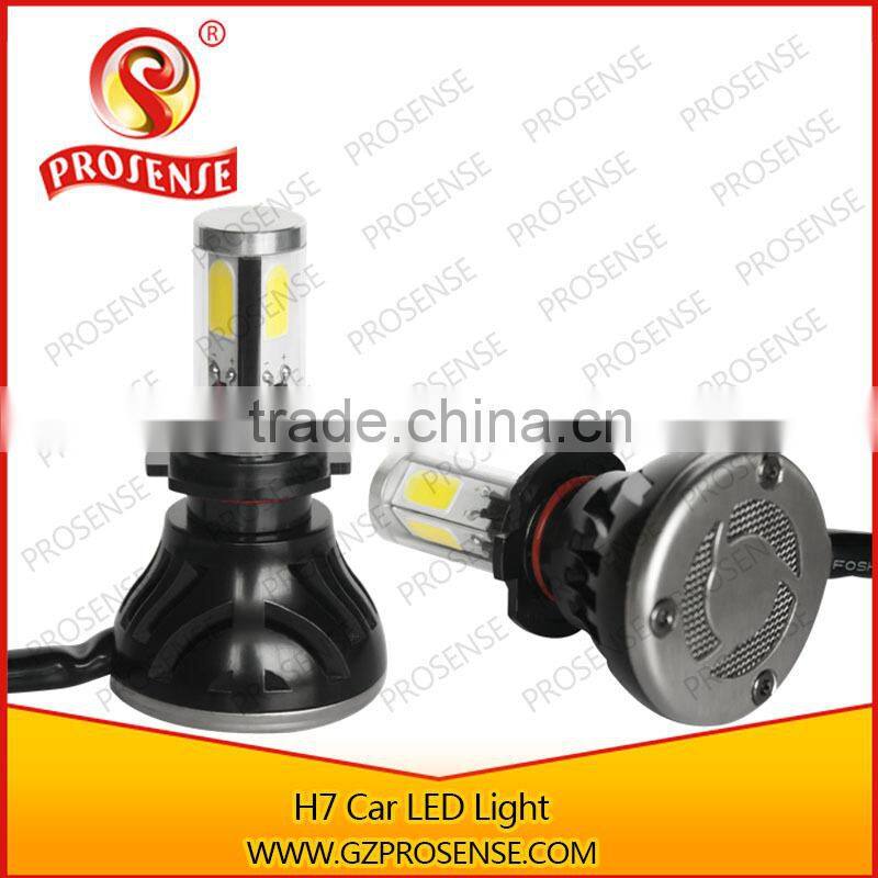 Supply 4000lm 6000K Super white H7 Car LED Light Bulb