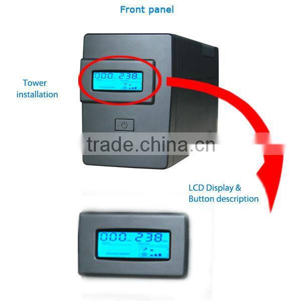 LCD display Micro control 230v computer mini ups(Braver LCD)