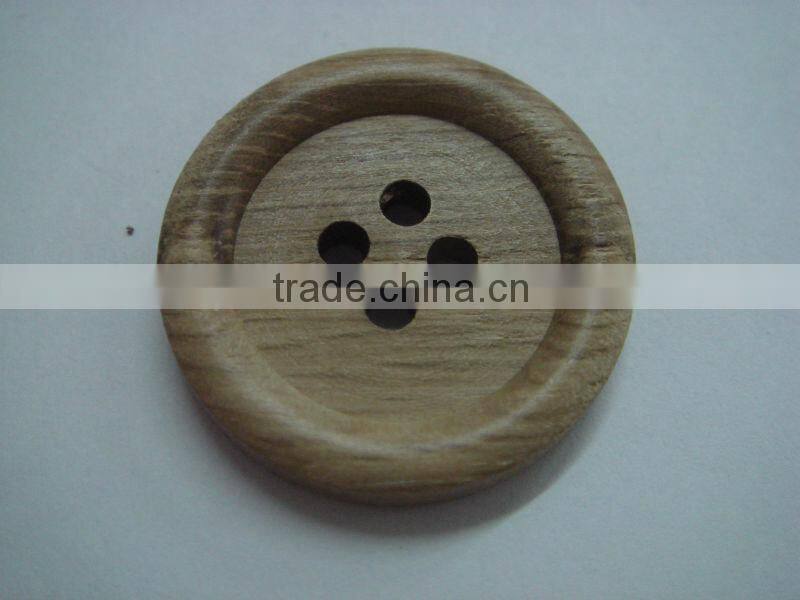 23mm big coat 4 oles wood button