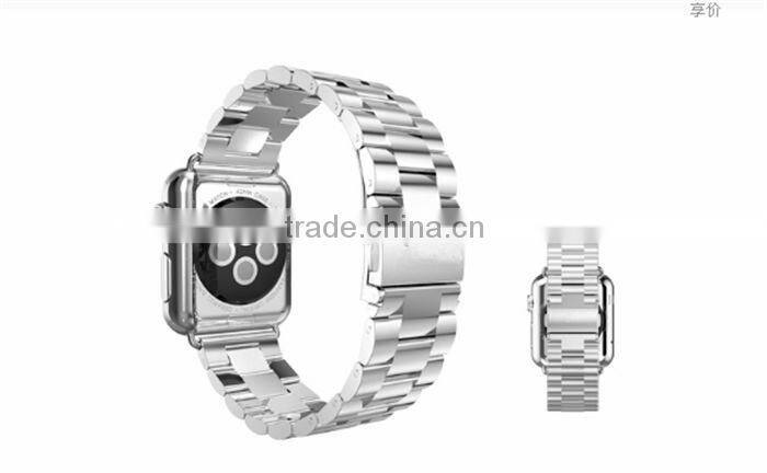 Supper cool Stainless Steel band for apple watch new products 2016 companies looking for distributors