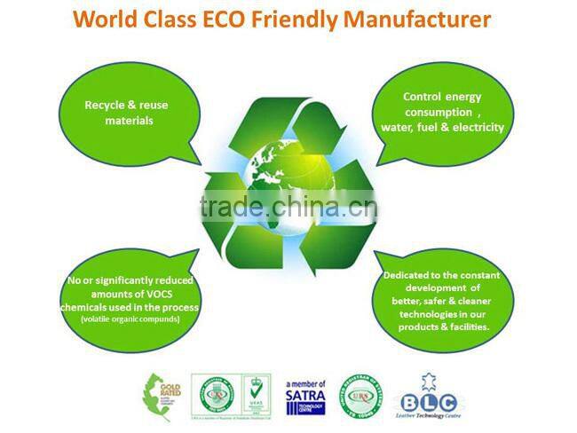 ECO Friendly 2.0mm Full Grain Genuine Shoes Leather