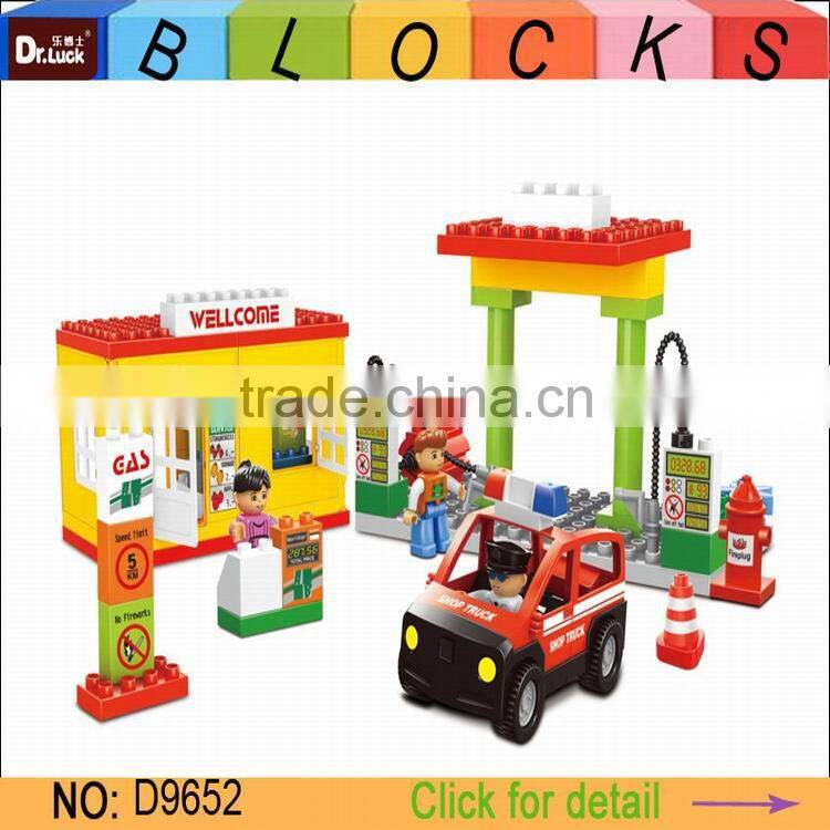 Children Hot Sale Zoo Animal Toy Building Block Educational Toy