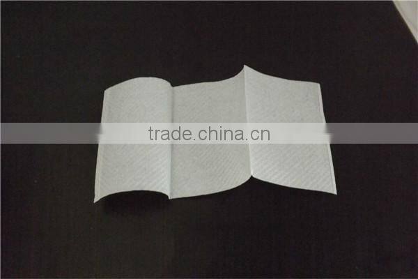9.05" Length X 10.2" Width, 200/pack,20Packs/ctn White 1-ply Z-fold/N-fold Paper Towel for Restaurant