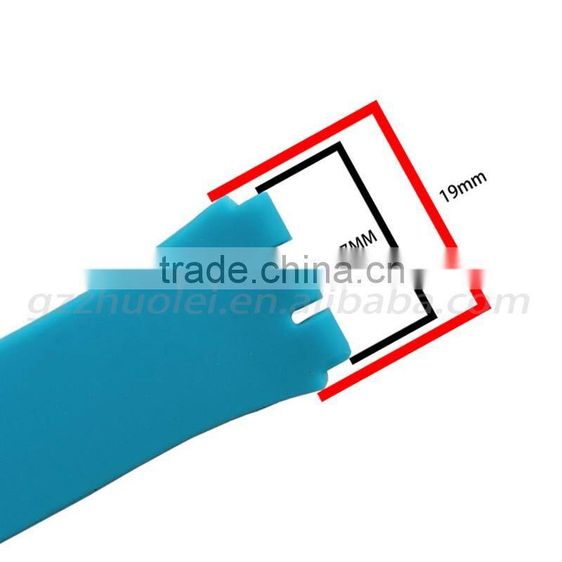 cheap multi color 17|19mm diver rubber watch strap