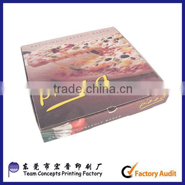 2014 Italy new style pizza boxes with logo