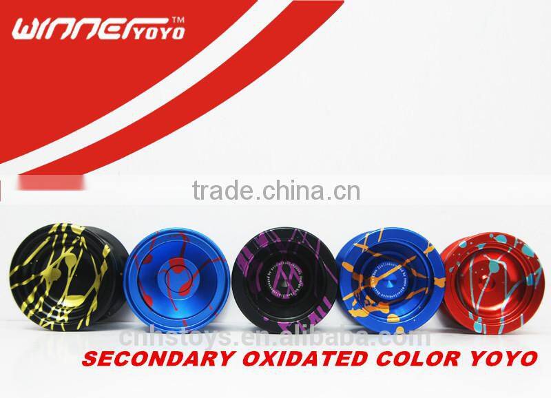 Stainless steel ball bearing yoyo juggling ball
