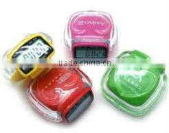 wristband pedometer ,pedometer and calorie counter,wristband calories pedometer