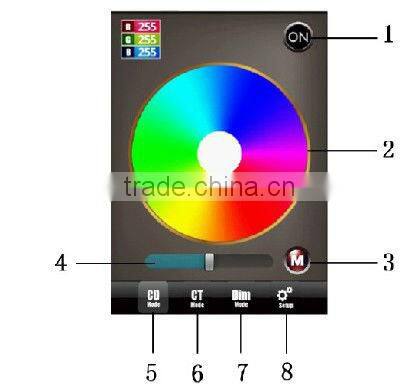 led mini controller, RGB led controller, mini wifi controller W/WW+CW/RGB led dimmer