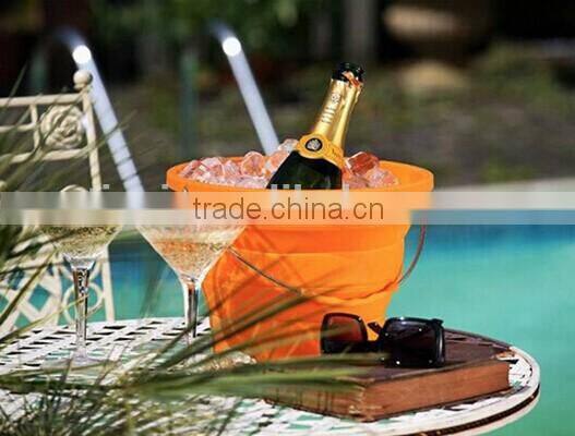 2014 New Stylish Silicone Collapsible Pack Away Bucket
