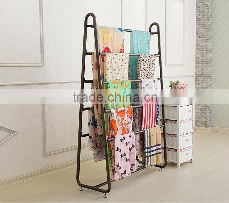 scarf display stand scarf display rack for store or home use