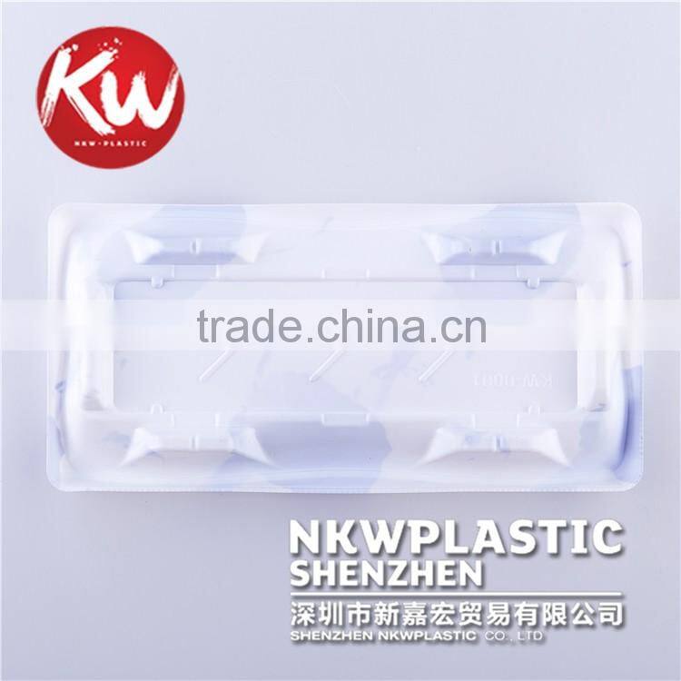 KW-0001 Disposable Platic Customized pattern sushi to go box/container for take away