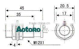 FR12-2DC flush proximity sensor manufacturing quality guaranteed