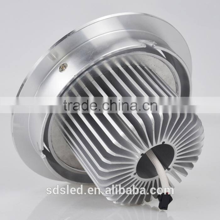 LED Ceiling light round silver high power 7w led ceiling down light led led ceiling down light led