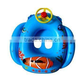baby swimming boat/pvc swimming boat for kids/inflatable cartoon boat for kids