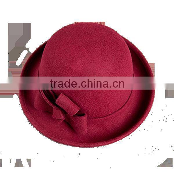 Wool felt bowler hats