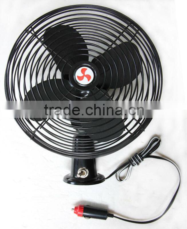 12 voltage deluxe metal car fan