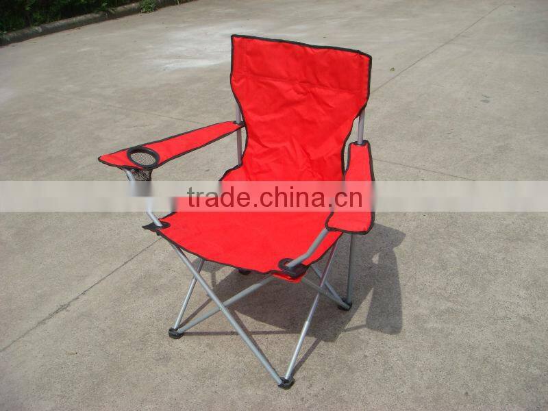 Portable Cheap Foldable Camping Chair With Cup Holder -- Hot Promotion Item