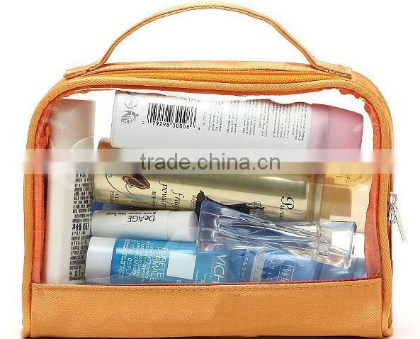 custom promotional clear pvc toiletry bag
