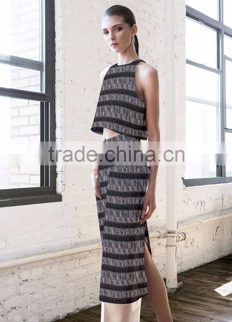 New arrival polyester cotton spandex material wholesale clothing fabric