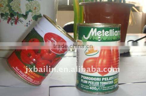 HOT!! 425g canned tomato recipe brix 28-30, easy/normal open,