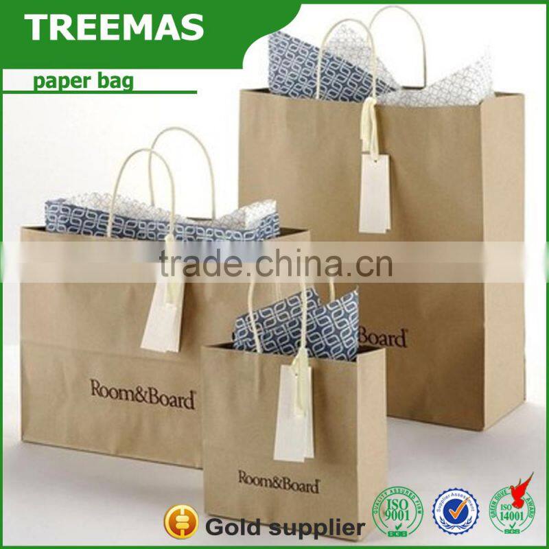 New products popular style paper gift bag using packing shopping gift shop china supplier