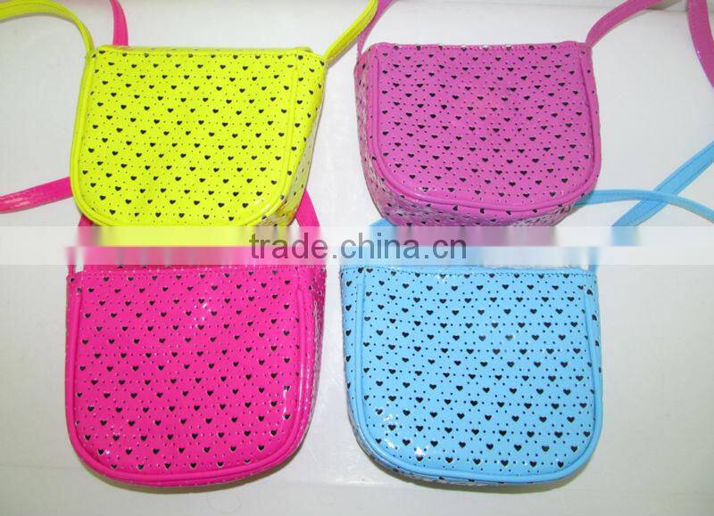 pvc love heart haversack