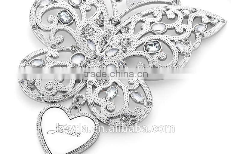 keyda 2015 Metal Butterfly Christmas ornaments