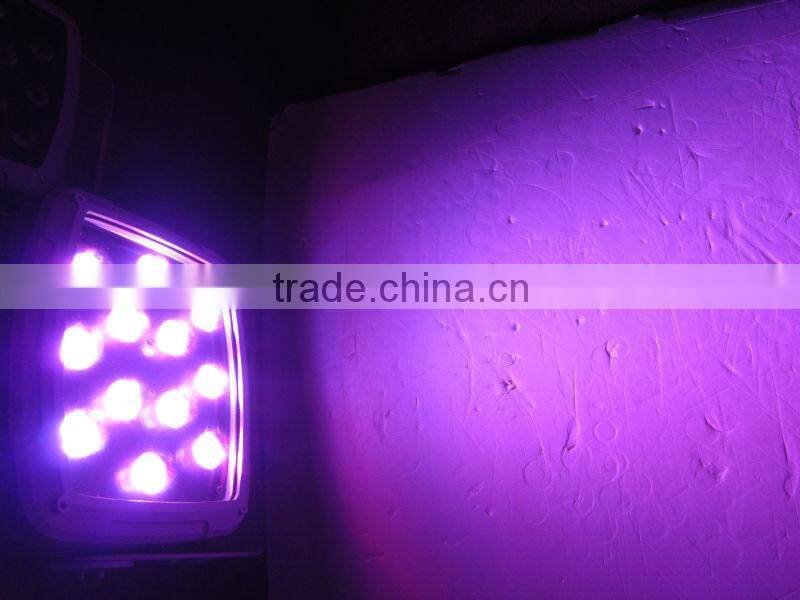 Factory derectly wholesale ip65 ce rohs dmx512 solar led wall wash light LED Land Radarpar-12(6in1)