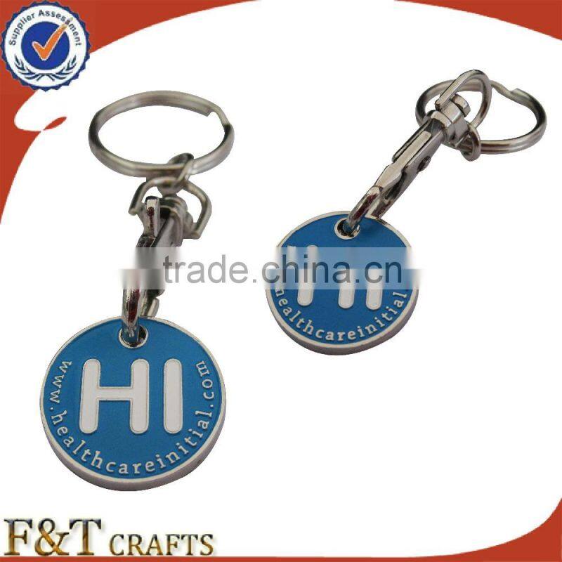 Fashion good quality differente shape coin for supermarket trolley to hot sales