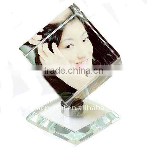 Factory Rotary Crystal Image Cube Wholesale