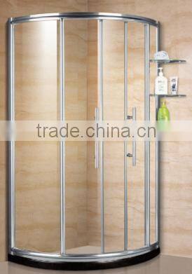 sanitary shower corner sliding shower room S8021