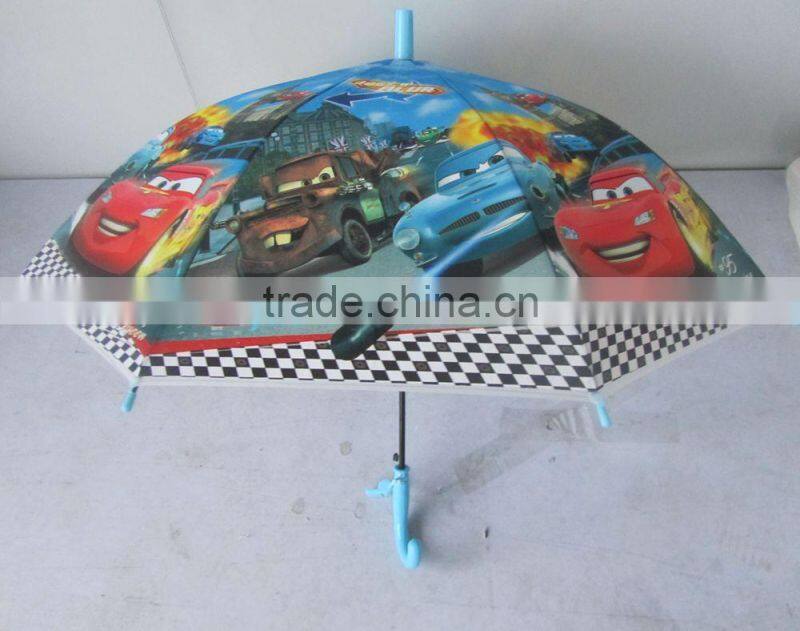 Light plastic umbrella for kids