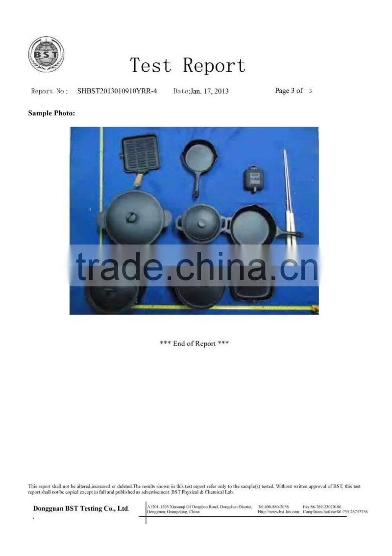 cast iron round red enamel casserole