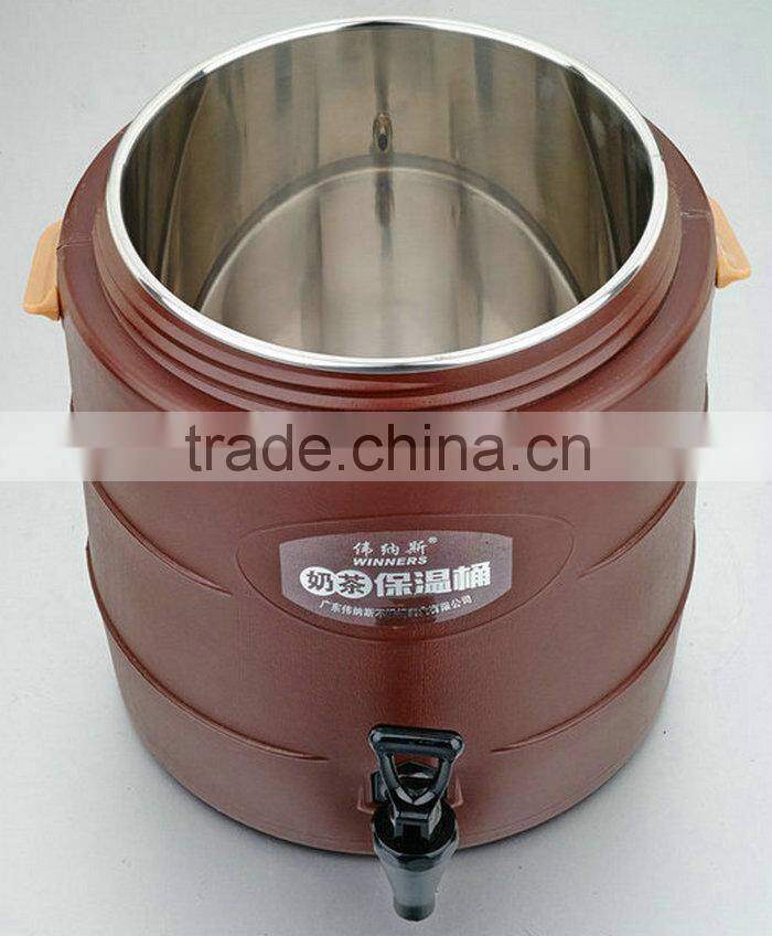High Quality Colorful Commercial 17L Heat Preservation Bucket with Tap