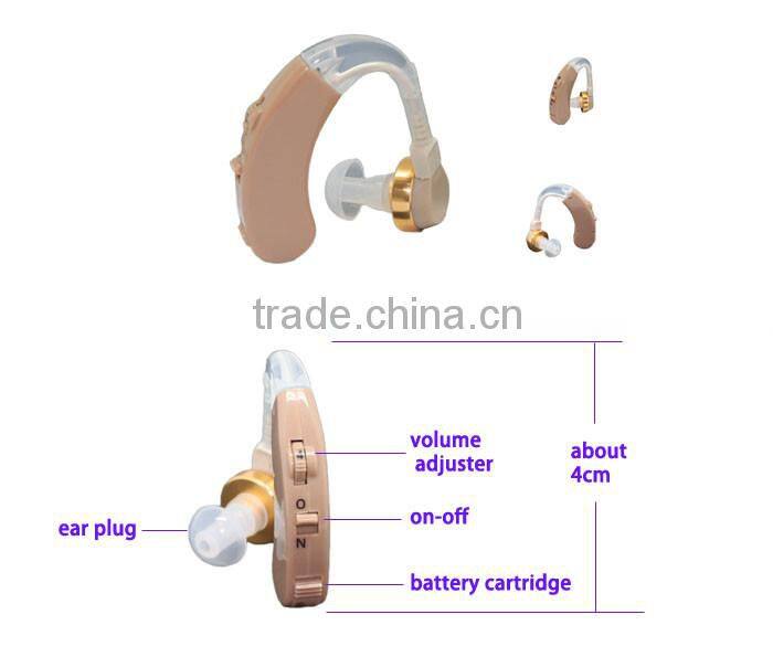 New fashion high quality amplifier external bte analog hearing aid