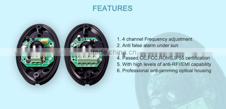 Two Beams Motion Sensor For Home Security