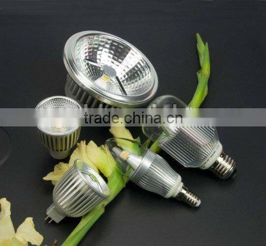 CE RoHs 5w E14 Super Bright SCOB bulb lamp