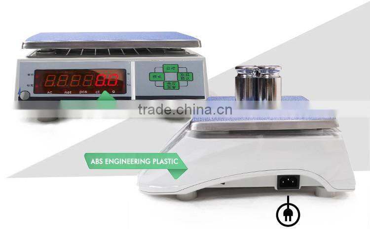Bule LCD Electronic Counting Weighing Scales
