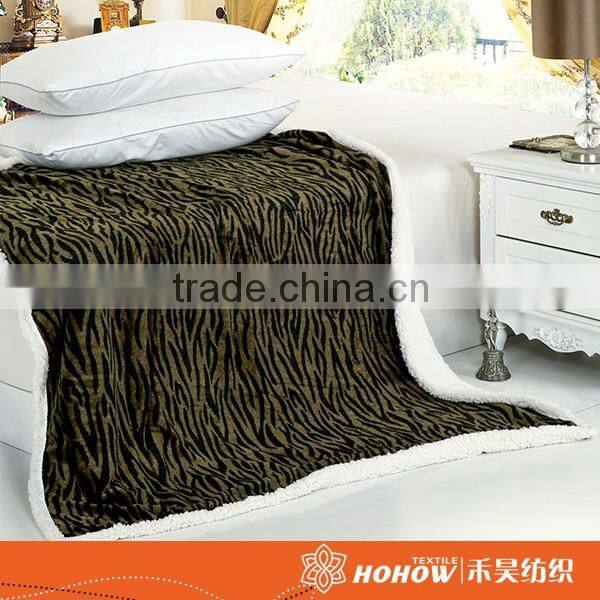 2 ply 100% polyester polar fleece microfiber blanket