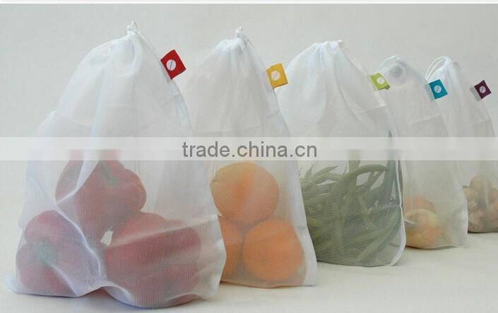 YIWU RODA 100% Polyester cord durable color logo foldable washing bag