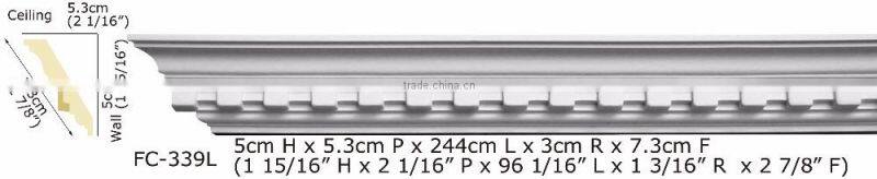 High Quality Good price beautiful Polyurethane Cornice Moulding