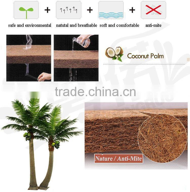 Best selling wholesale coconut coir mattress twin size