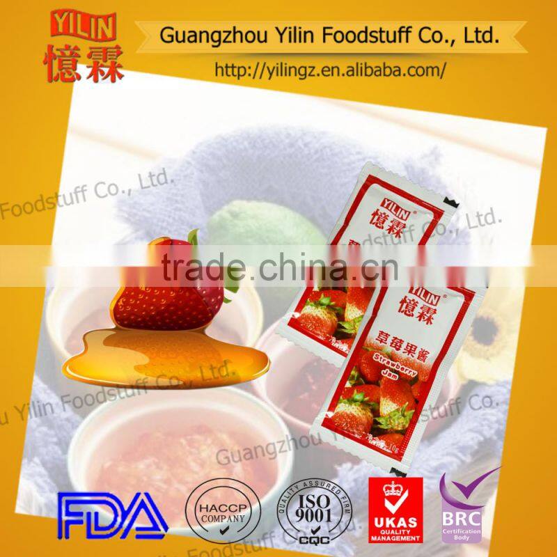 1.2kg bag pack Strawberry fruit Jam OEM China factory