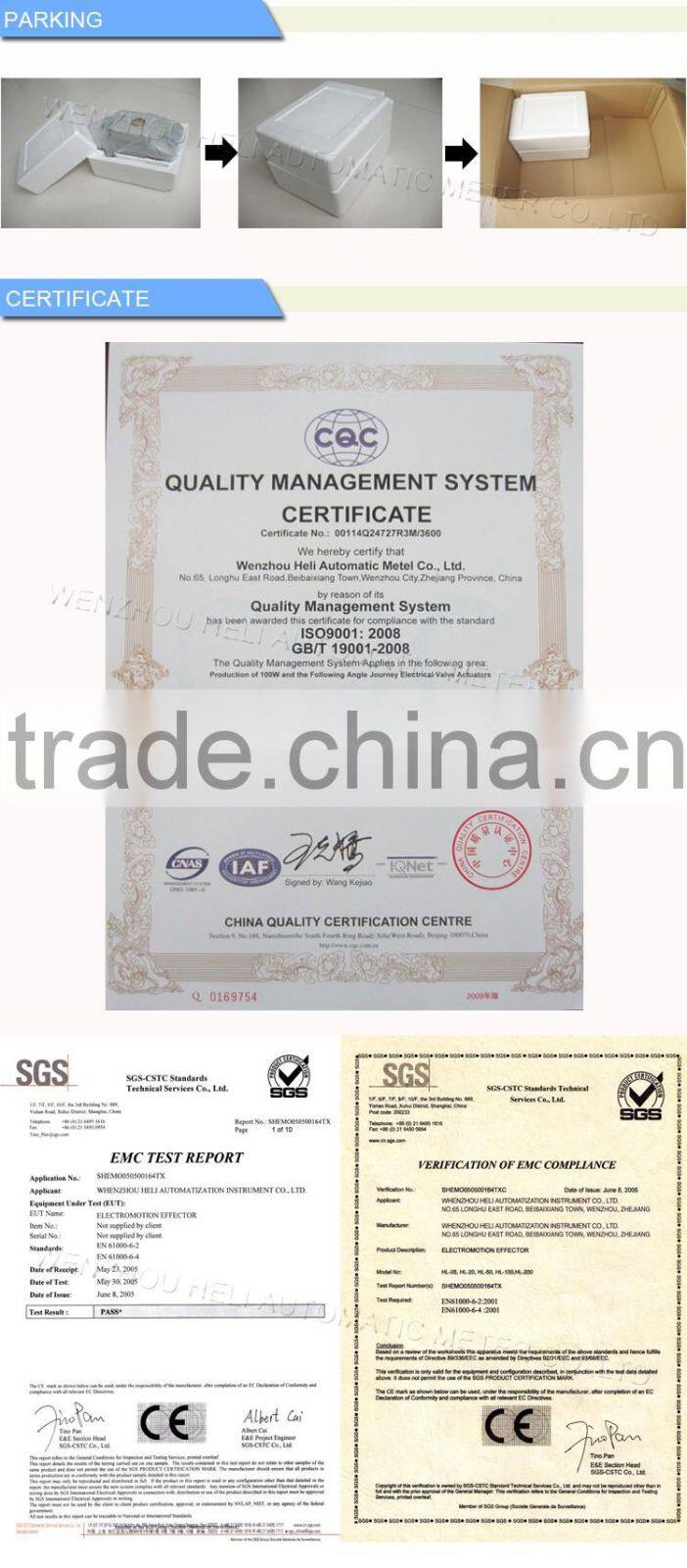 Modulating Type Electric Valve Actuator / Device (HL-100)