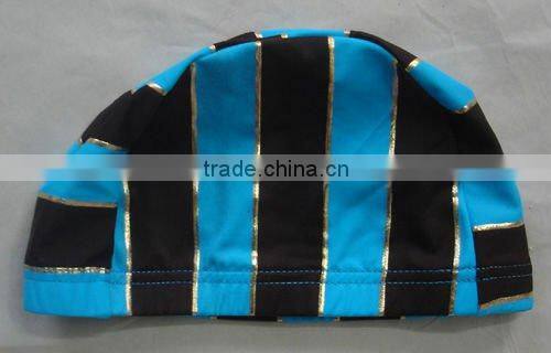 swim cap for child and adult with fashionable printed