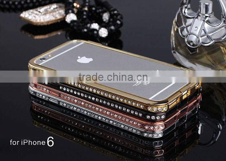 Case Factory custom design accepted for mobile phone metal case for iPhone 6
