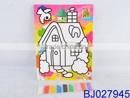 Fashion drawing toy glow in the dark painting model board