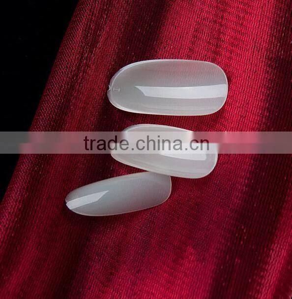 2015 HOT Sale different styles of acrylic white full covered false tips nail