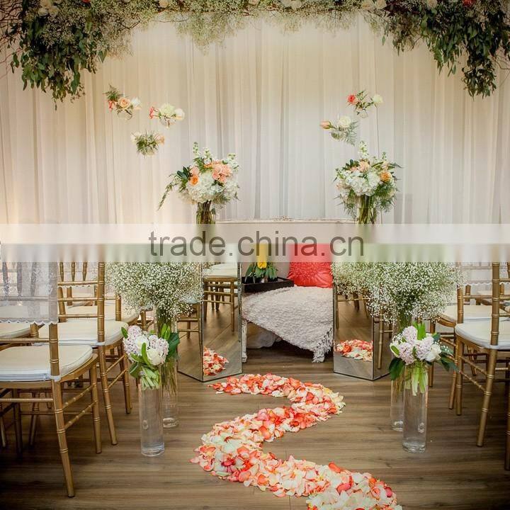 Decoration Holiday Colourful polyester Rose Petals