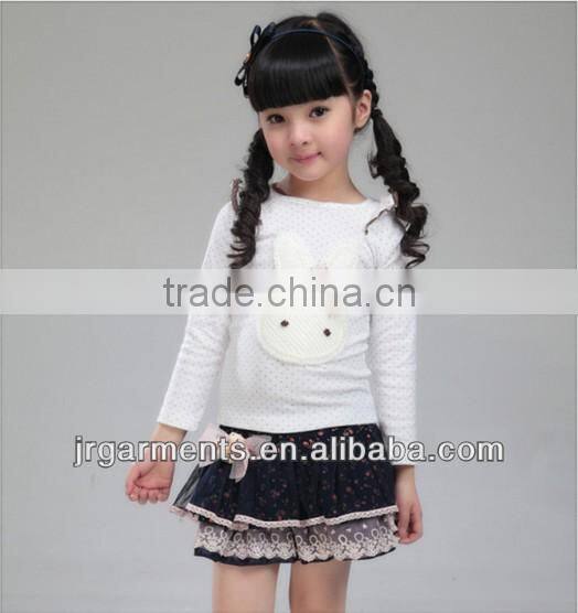 kids top fashion girl t shirt